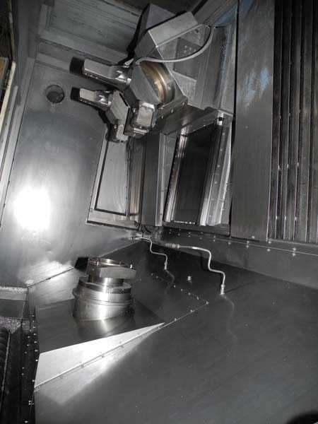 b94d865af82dfa94243f958714ad98e4 Centro de taladrado y torneado Maus para ruedas de aluminio línea 7, usado