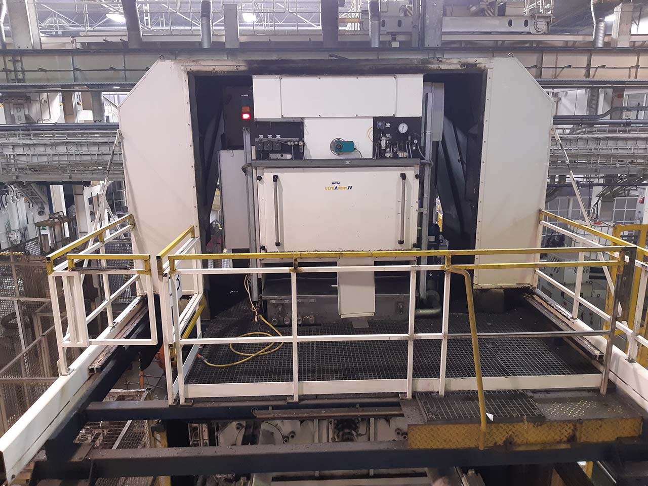 Frech GDK 1600-130 OC máquina de fundición a presión de cámara fría KK1637, usada