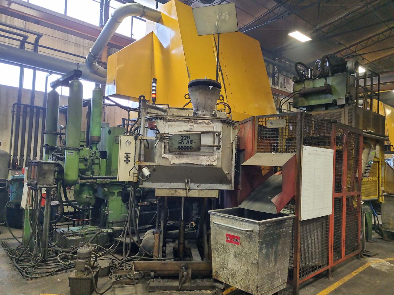 Máquina de fundición a presión de cámara fría IDRA OL 700 KK1621, usada