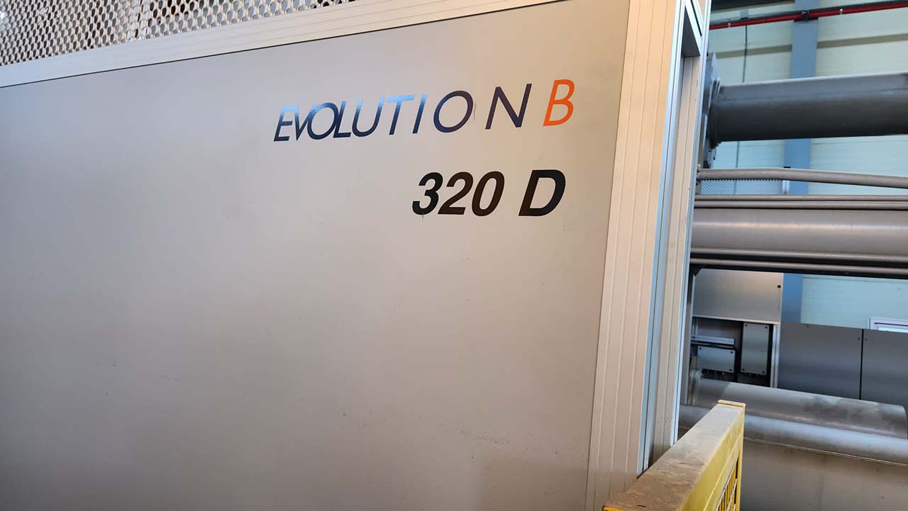 Bühler Evolution B 320 D célula de fundición a presión de cámara fría KK1641, usada Bühler Evolution B 320 D célula de fundición a presión de cámara fría KK1641, usada