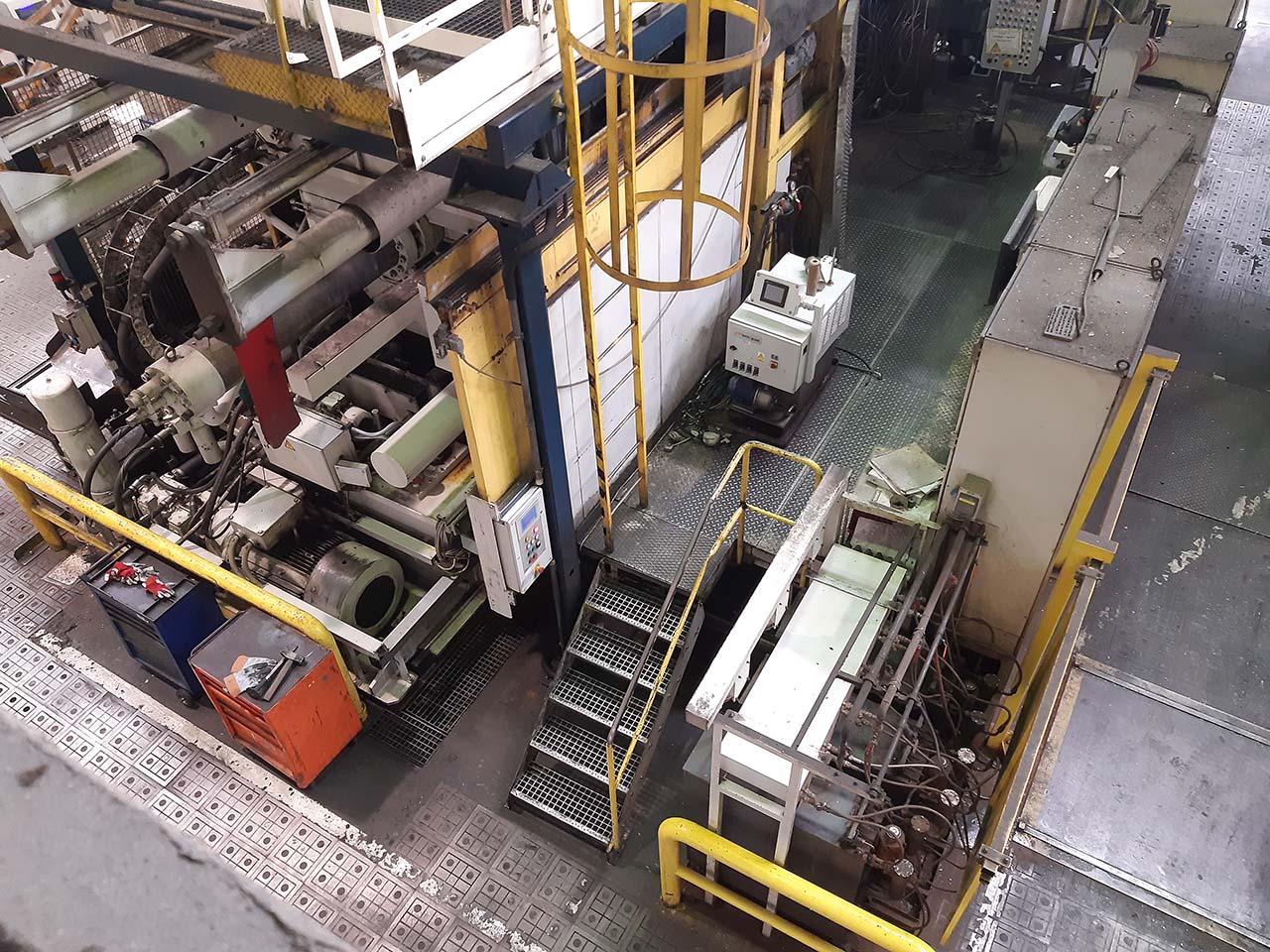 Frech GDK 1600-130 OC máquina de fundición a presión de cámara fría KK1637, usada Frech GDK 1600-130 OC máquina de fundición a presión de cámara fría KK1637, usada