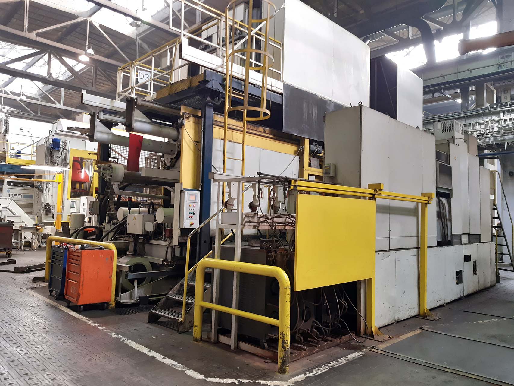 Frech GDK 1600-130 OC máquina de fundición a presión de cámara fría KK1637, usada Frech GDK 1600-130 OC máquina de fundición a presión de cámara fría KK1637, usada