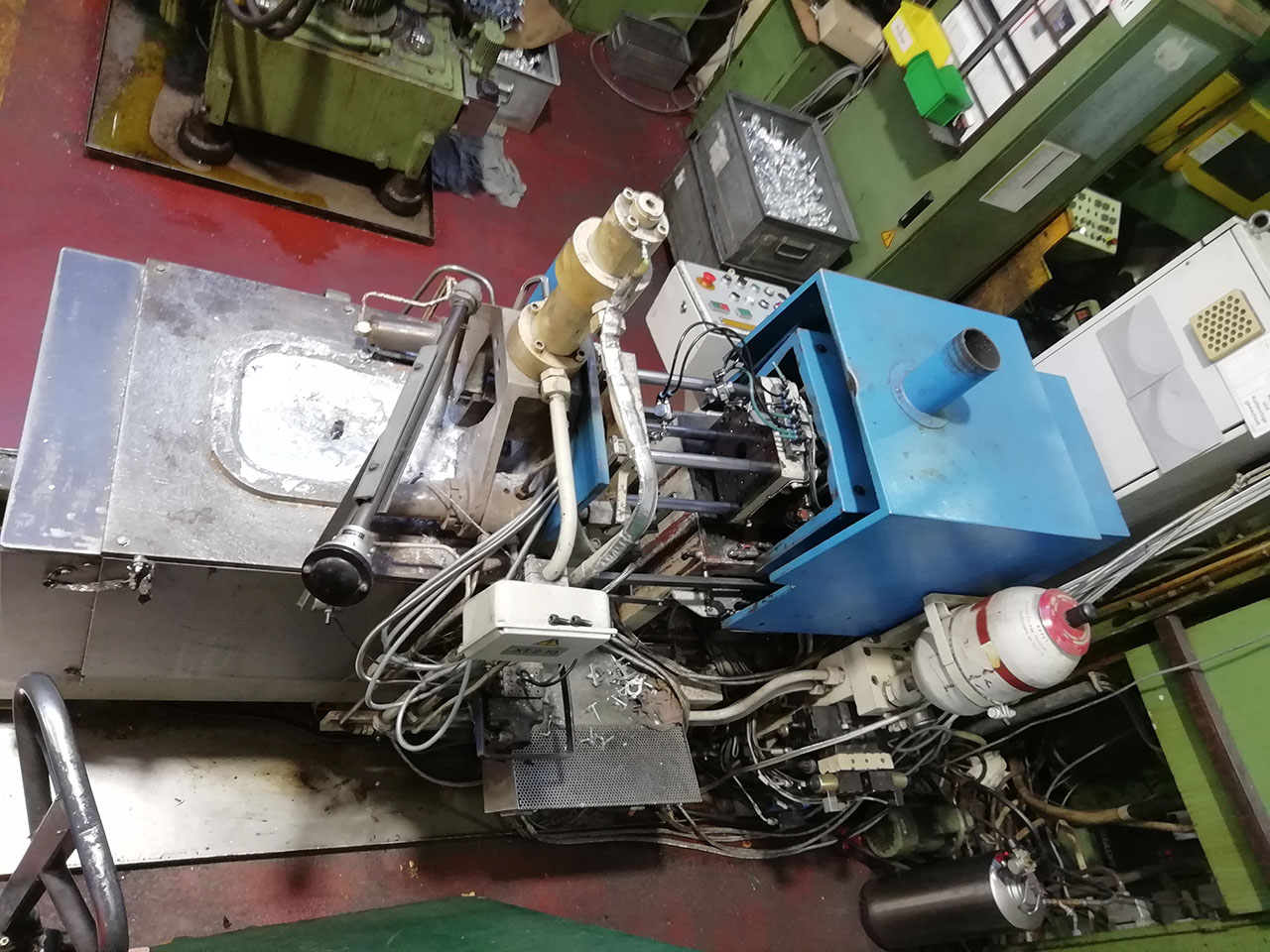 Máquina de fundición a presión de cámara caliente Frech DAW 5 S BC WK1407, usada