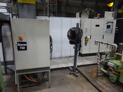 Oleo-Press-OP-1500-die-casting-cell-p11 Máquina de fundición a presión de cámara fría Oleo Press OL 1500 KK1589, usada
