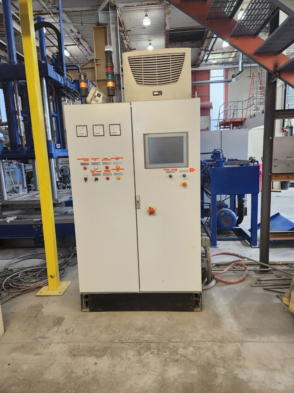 Máquina de fundición a baja presión Kurtz AL 10-7 TC ND1344, usada Máquina de fundición a baja presión Kurtz AL 10-7 TC ND1344, usada