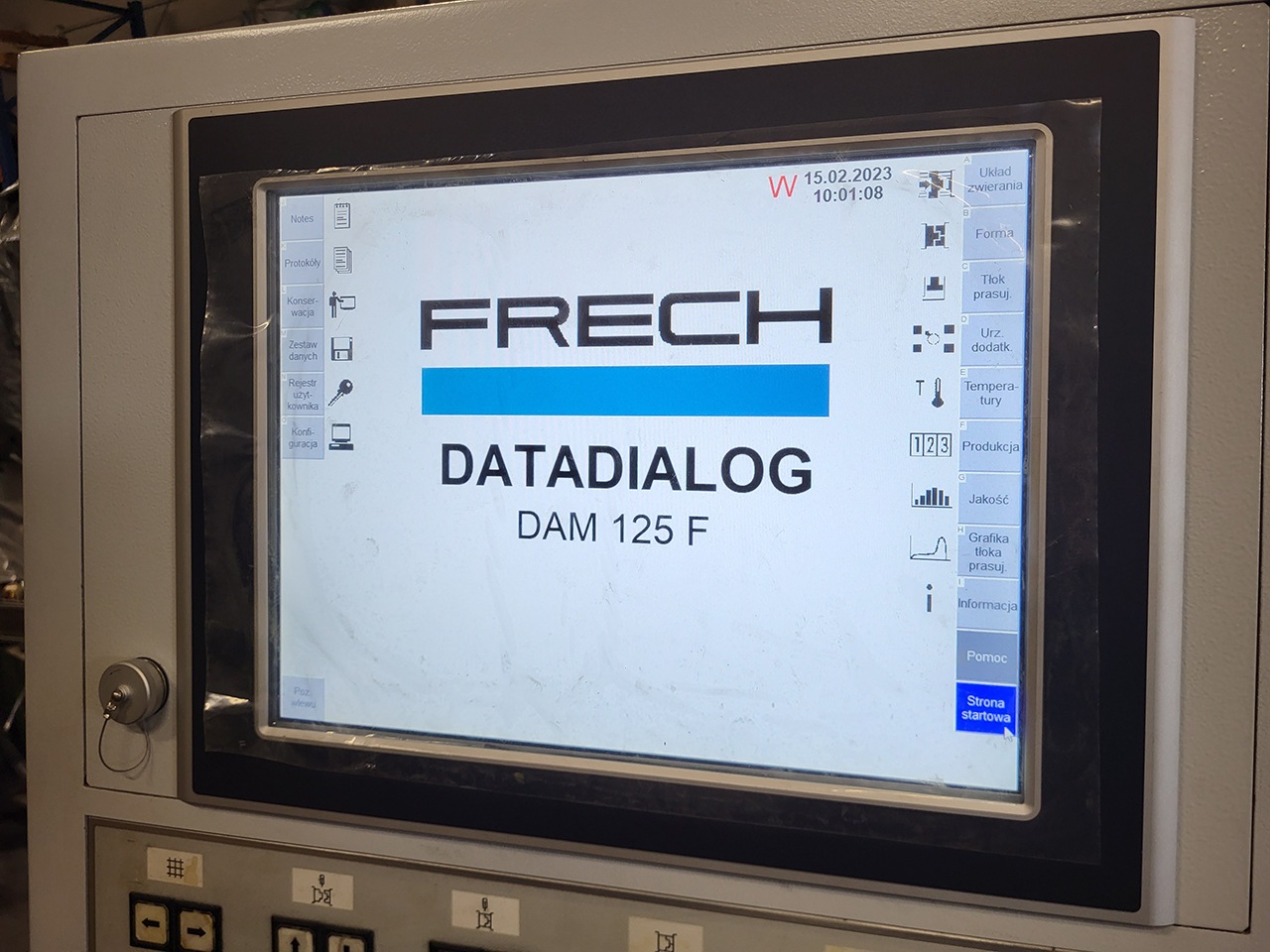 Frech DAW 125 F máquina de fundición a presión de cámara caliente WK1453, usada