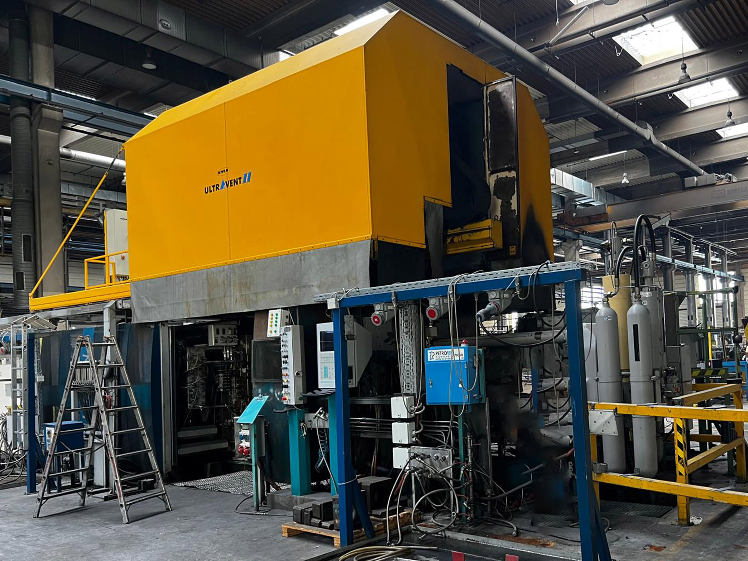 KMA UV-II 12000/EE UVR-EW12 Sistema de extracción y filtrado ZU2270, usado