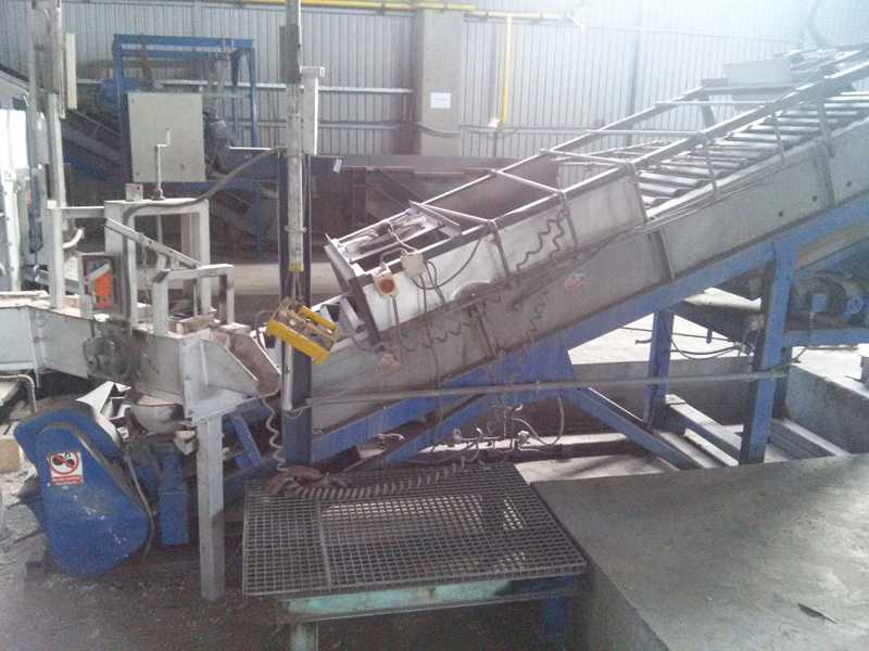 Planta de reciclaje de aluminio Broeze Mobil Metal Melter, usada O1616