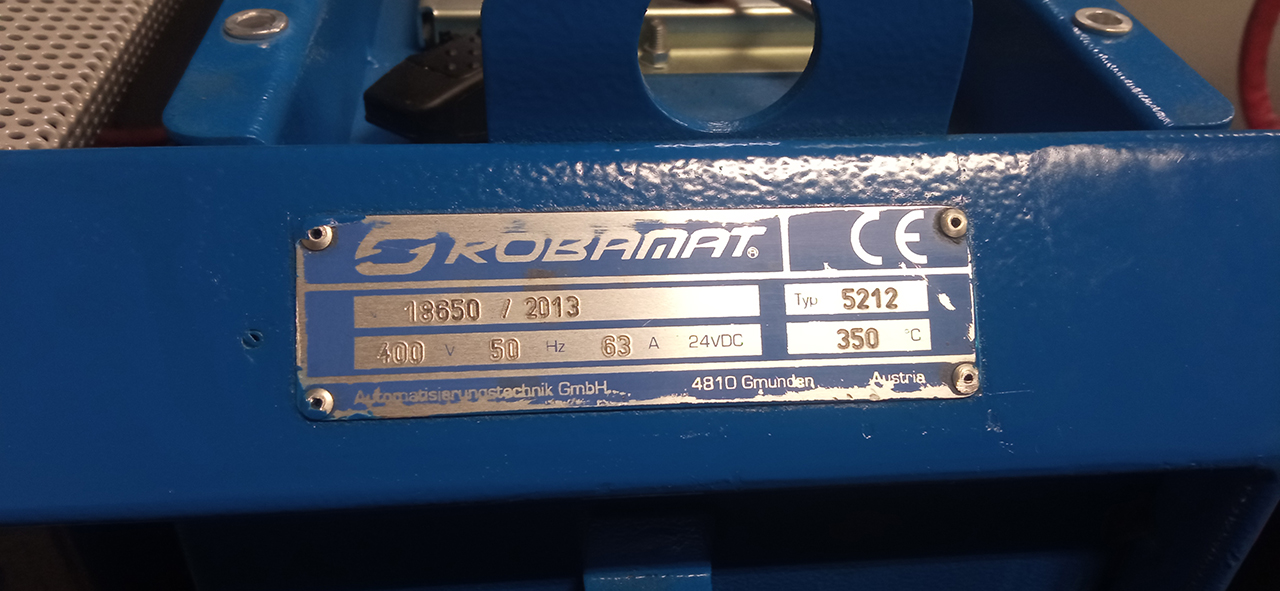 Robamat Thermocast 5212 unidad de control de la temperatura del aceite ZU2227, usado