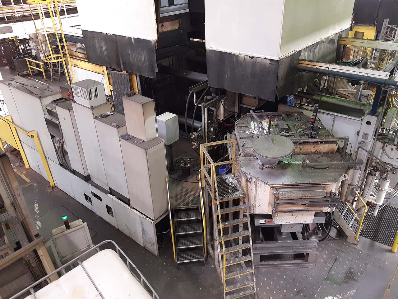 Frech GDK 1600-130 OC máquina de fundición a presión de cámara fría KK1637, usada Frech GDK 1600-130 OC máquina de fundición a presión de cámara fría KK1637, usada