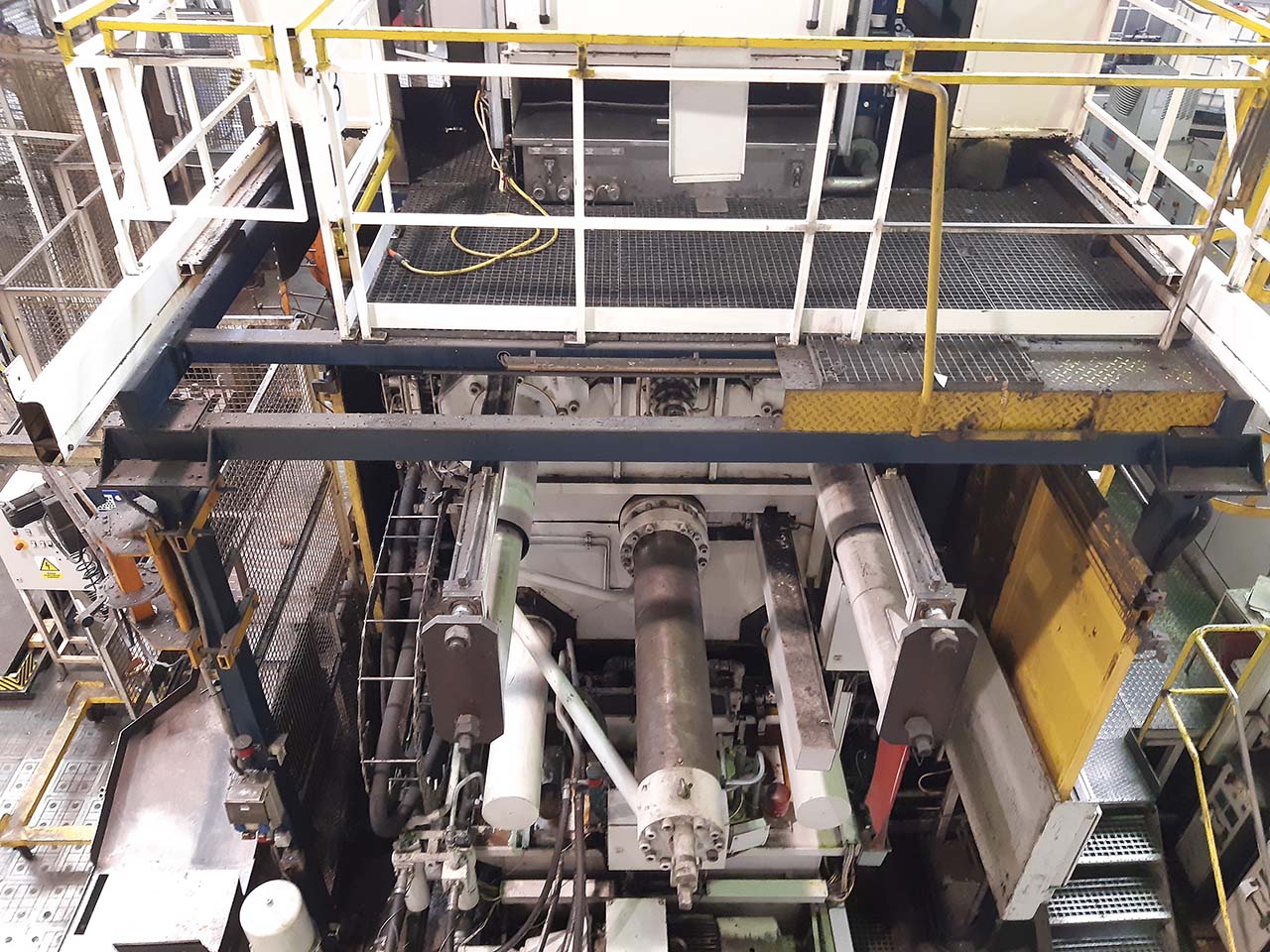 Frech GDK 1600-130 OC máquina de fundición a presión de cámara fría KK1637, usada Frech GDK 1600-130 OC máquina de fundición a presión de cámara fría KK1637, usada