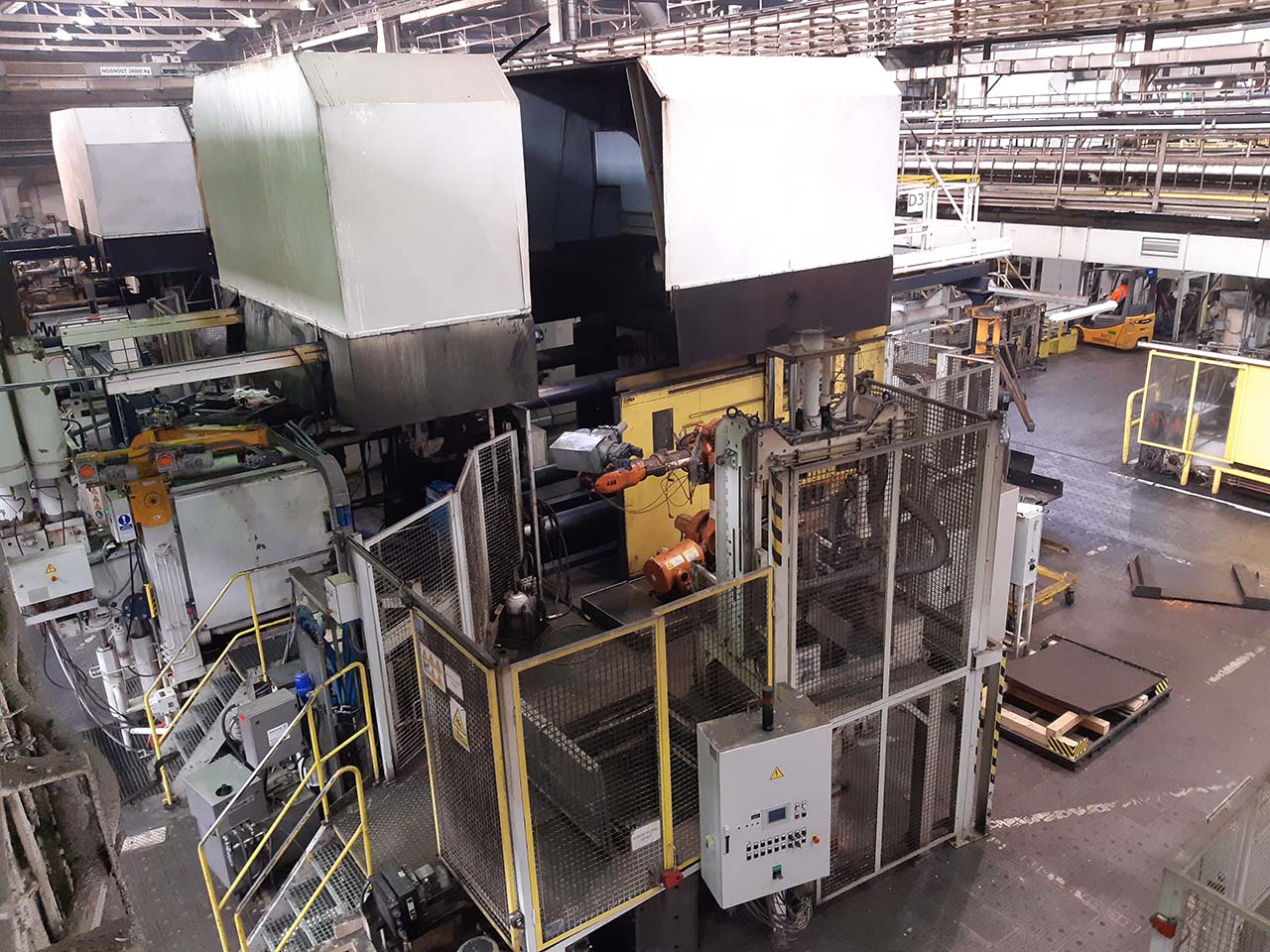 Frech GDK 1600-130 OC máquina de fundición a presión de cámara fría KK1637, usada Frech GDK 1600-130 OC máquina de fundición a presión de cámara fría KK1637, usada