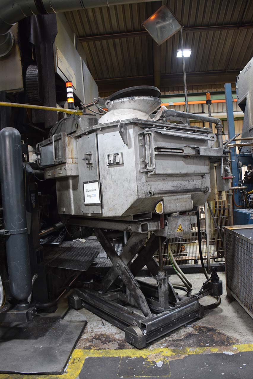 Máquina de fundición a presión de cámara fría Italpresse IP 550 TC KK1664, usada