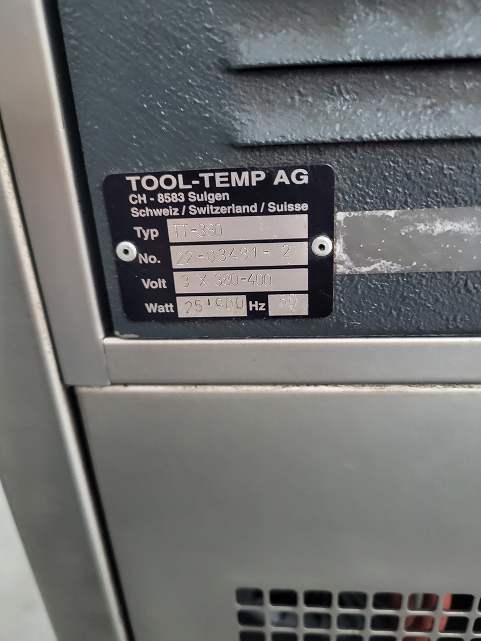 Unidad de control de temperatura Tool Temp TT-388/Z ZU2091, usada