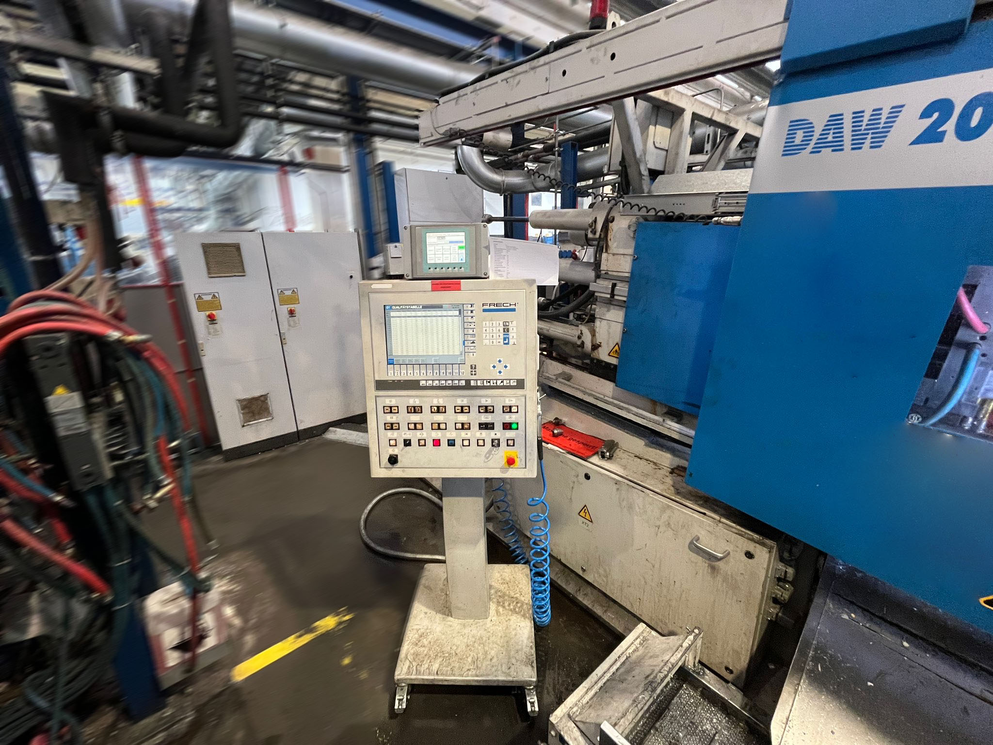 Frech DAW 200 F máquina de fundición a presión de cámara caliente WK1467, usada