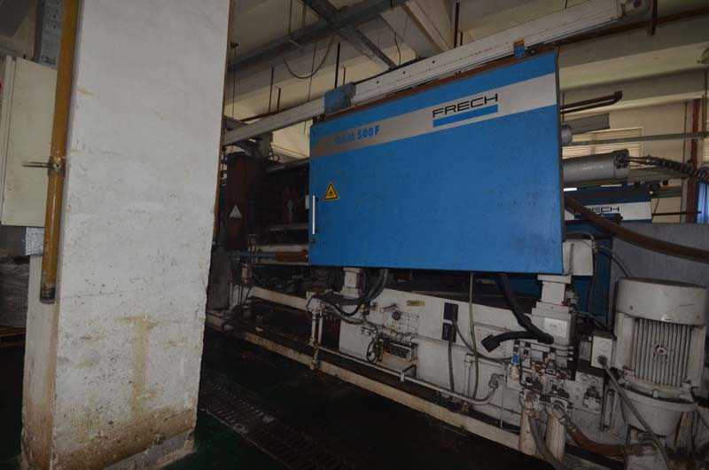 Máquina de fundición de magnesio con cámara caliente Frech DAM 500 F, usada WK1318