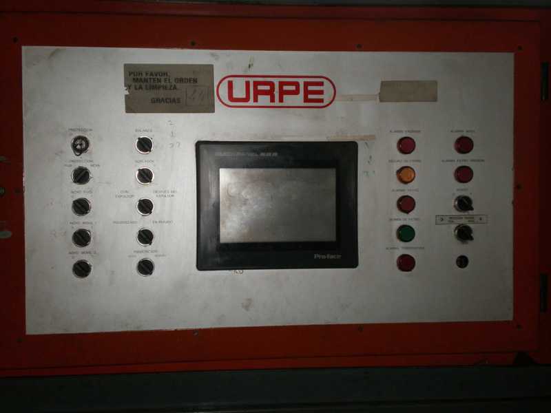 Máquina de fundición a presión de cámara caliente Urpe CC 125, usada