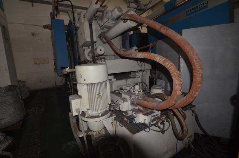 Máquina de fundición de magnesio con cámara caliente Frech DAM 500 F, usada WK1318