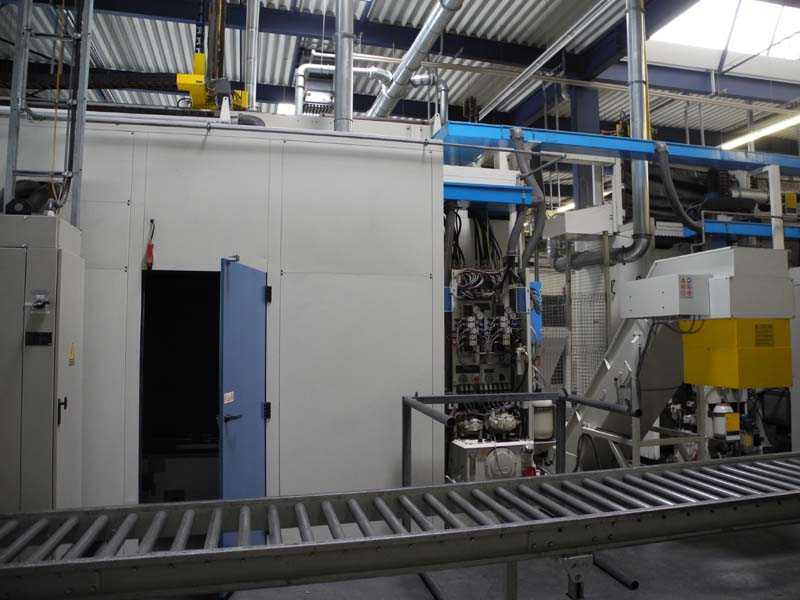 09e7c184e79565b3136908c77dc53b1b Centro de taladrado y torneado Maus para ruedas de aluminio línea 6, usado