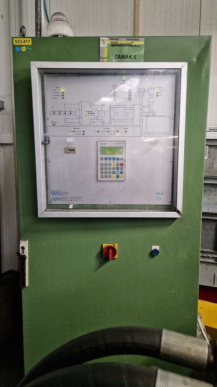 Máquina de fundición a presión de cámara caliente Frech DAW 40 WK1432, usada Máquina de fundición a presión de cámara caliente Frech DAW 40 WK1432, usada