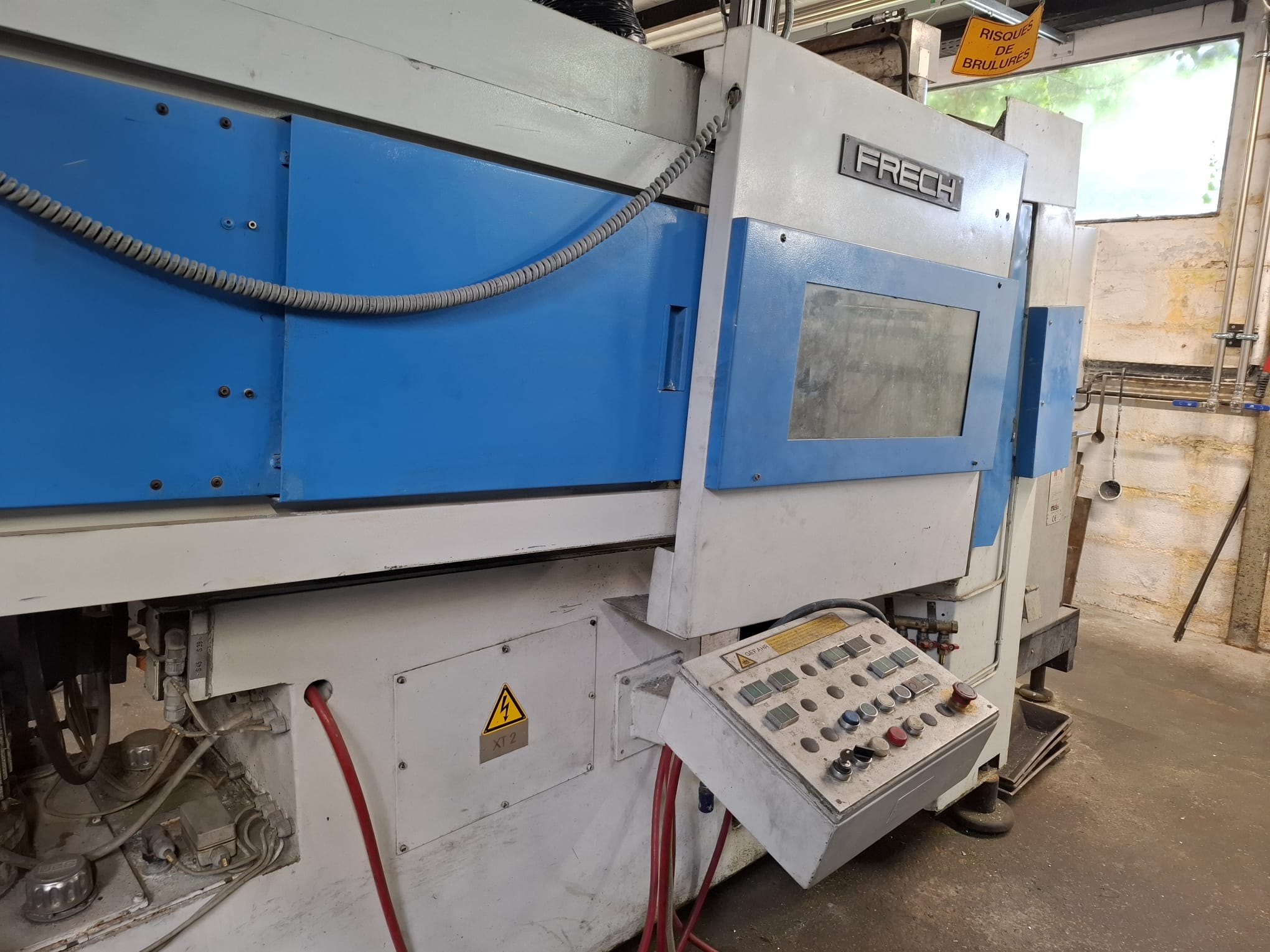 Máquina de fundición a presión de cámara caliente Frech DAW 50, modelo WK1483, de segunda mano