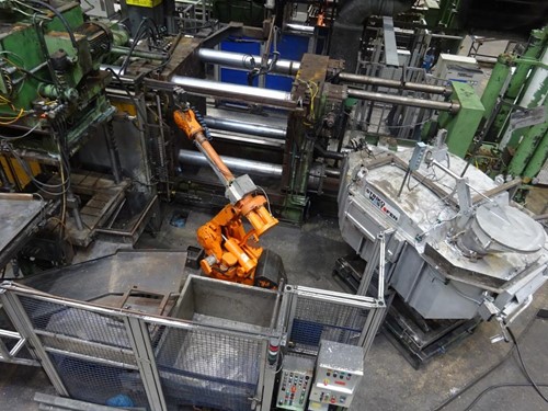 Oleo-Press-OP-1500-die-casting-cell-p5 Máquina de fundición a presión de cámara fría Oleo Press OL 1500 KK1589, usada