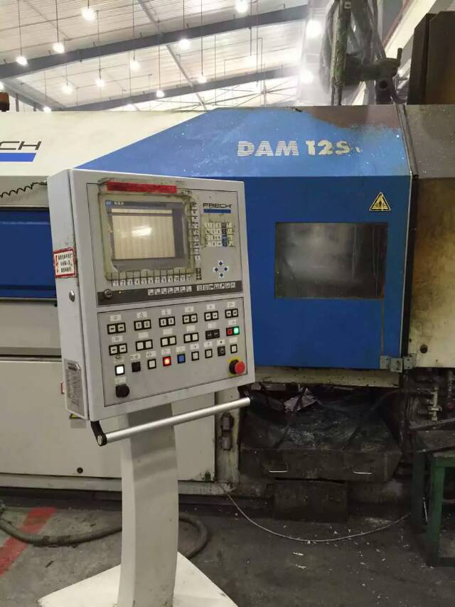 Frech DAM 125 F Máquina de fundición a presión de cámara caliente de magnesio WK1439, usada